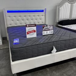 New Queen Bed Frame With Mattress