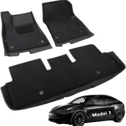 Espera 6PCS Tesla Model 3 Floor Mats 2023 Car Carpet