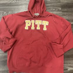 Pitt Red Hoodie 