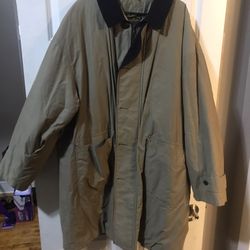 Eddie Bauer Men's Parka Coat Brown L