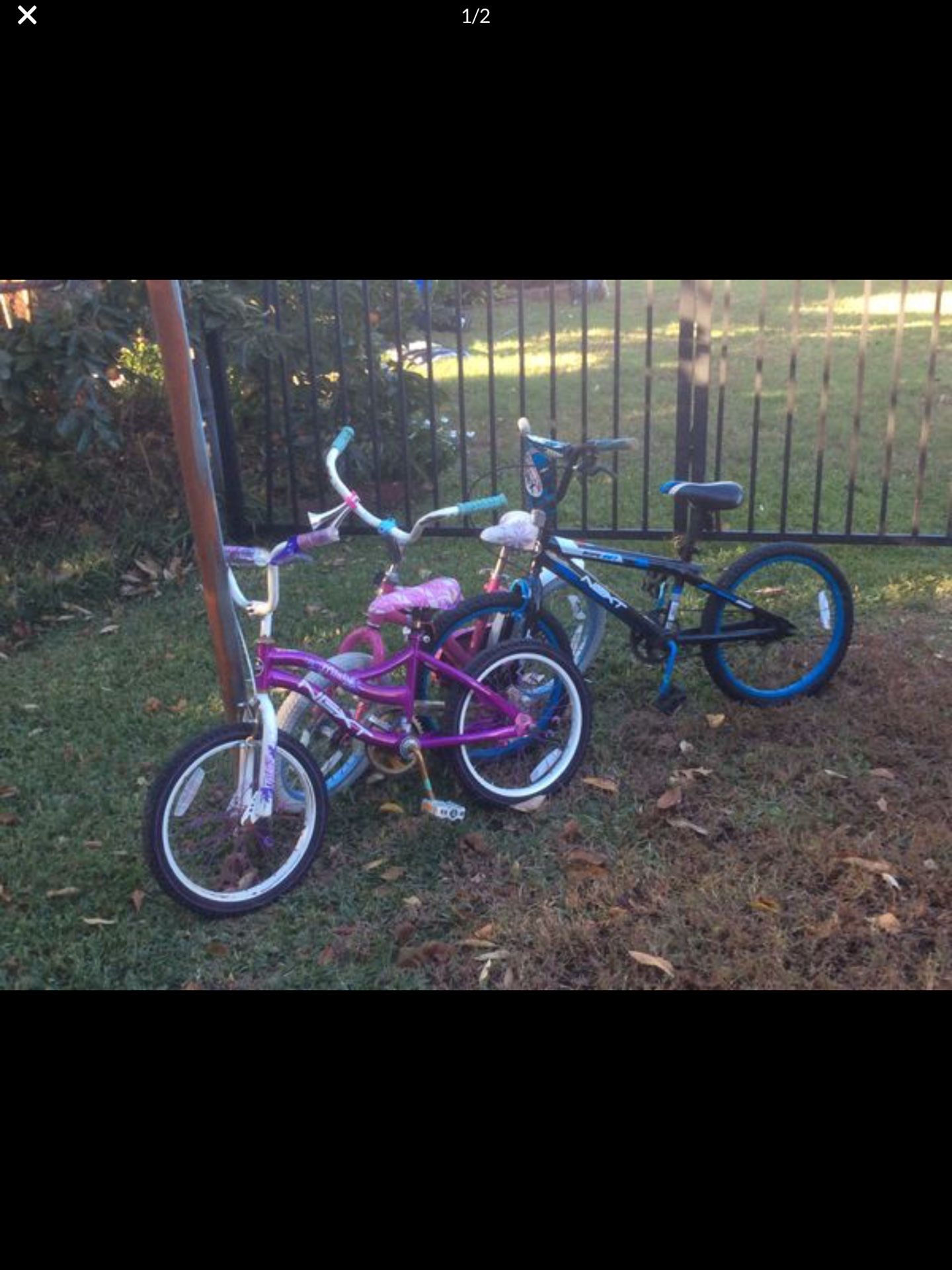 BOYS AND GIRLS BICYCLES