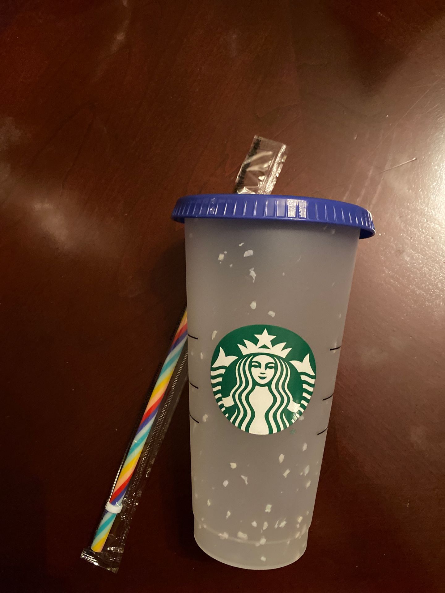 Starbucks Confetti **Changes Color