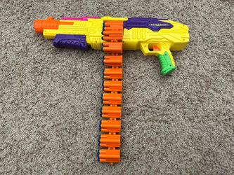 Tetrashot Nerf Gun holds 48 Rounds