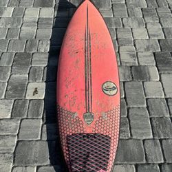 5’10 Coil Industries Surfboard