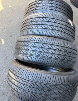 245 60 18 Bridgestone All four of them are in perfect living conditions.