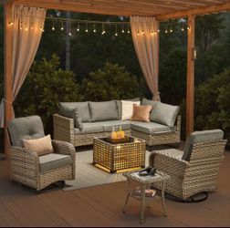 Patio furniture set outdoor new in the box