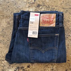 Levi’s 514 Straight Fit Brand New 34/32