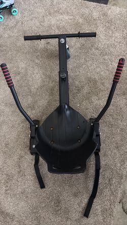 Hover board seat attachment