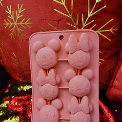 Disney Silicone Cake/cookie/candy/chocolate / Minnie And Mickey Mouse Mold.