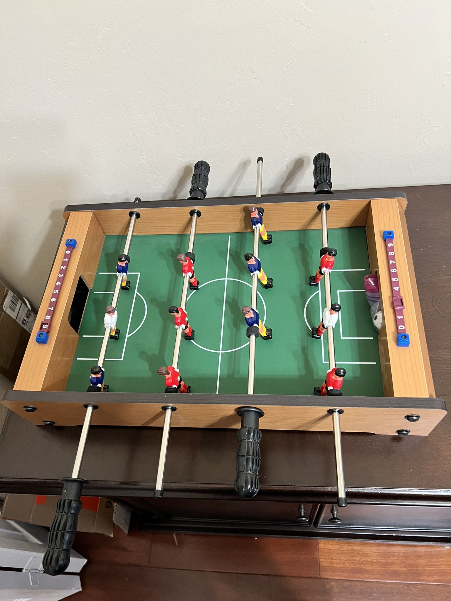 Topbuy 20" Foosball Table Mini Tabletop Soccer Game Great Christmas Gi