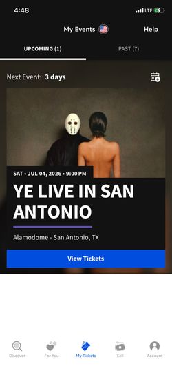 2 Kanye West Tickets San Antonio