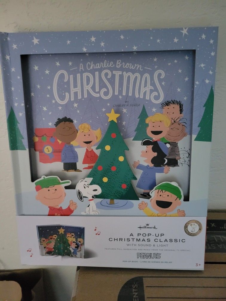 Charlie Brown Popup Christmas Book