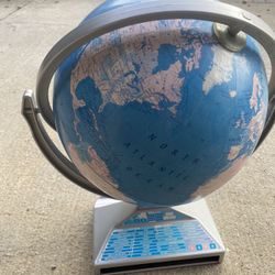 Replogle INTELLIGLOBE Interactive Educational WORLD DISCOVERY 12” Globe