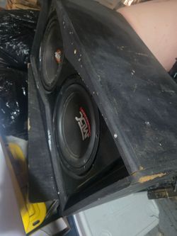 Speakers and a kick