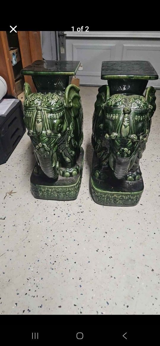 Ceramic Elephants
