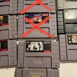 Super Nintendo Games 