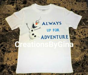 Olaf frozen shirt