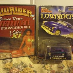 lowrider dvd and toy car