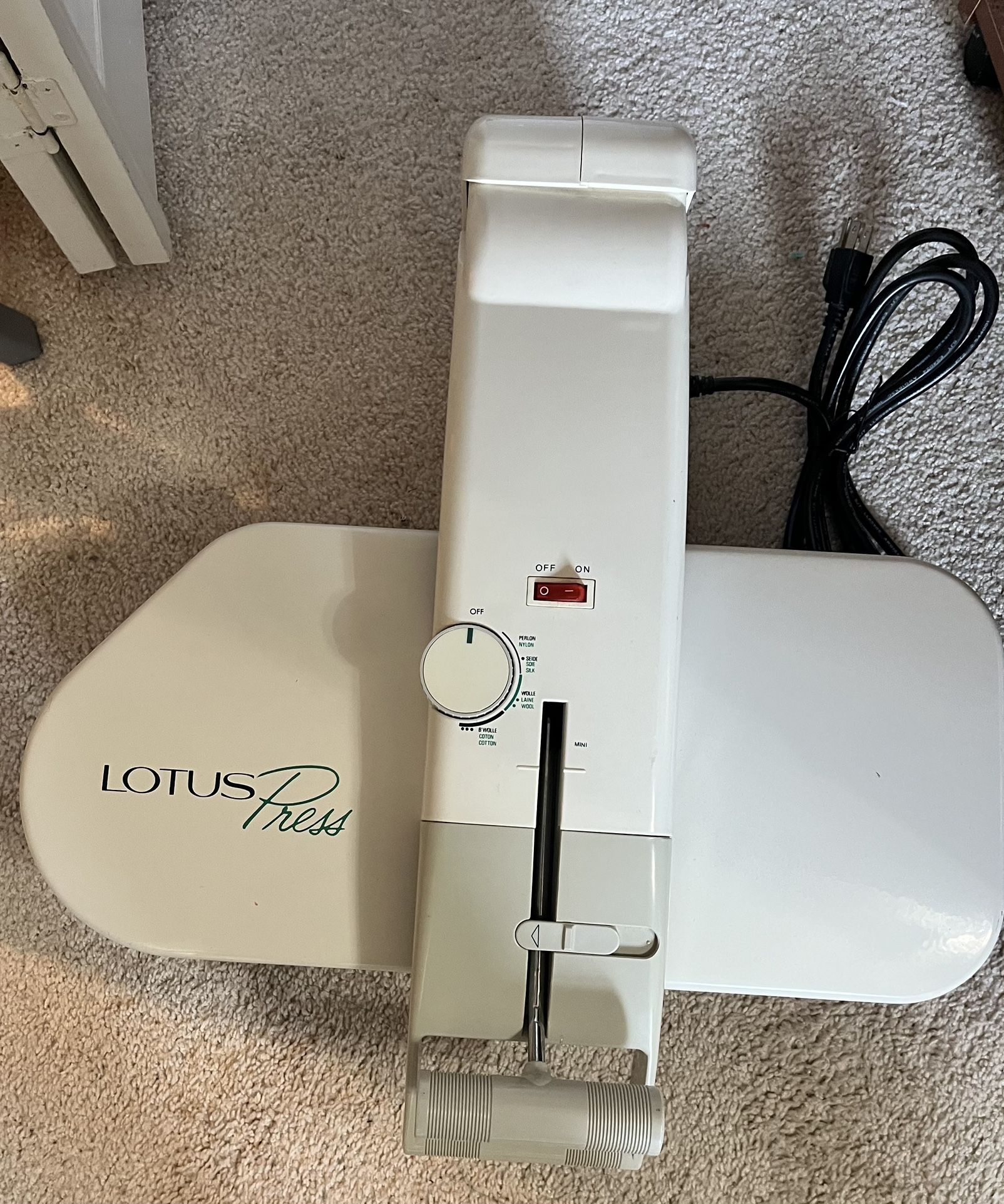 Lotus Press Iron Press