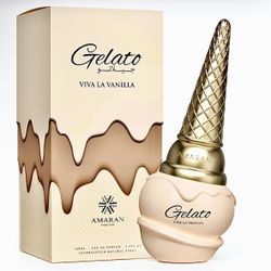 GELATO Viva La Vanilla by AMARAN Eau de Parfum Spray 3.4 FL oz/100 ML New in Box