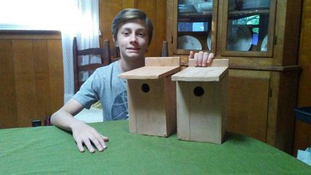Hand Crafted Cedar Birdhouses