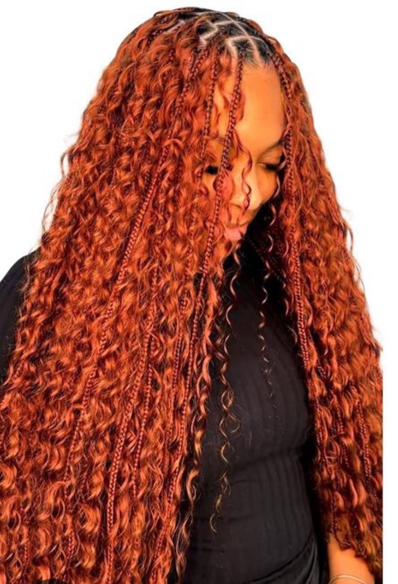 Bohomian Braids With Human Hair