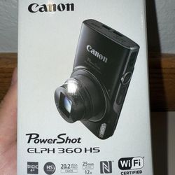 Canon PowerShot ELPH 360 HS 20.2 MP Digital Camera