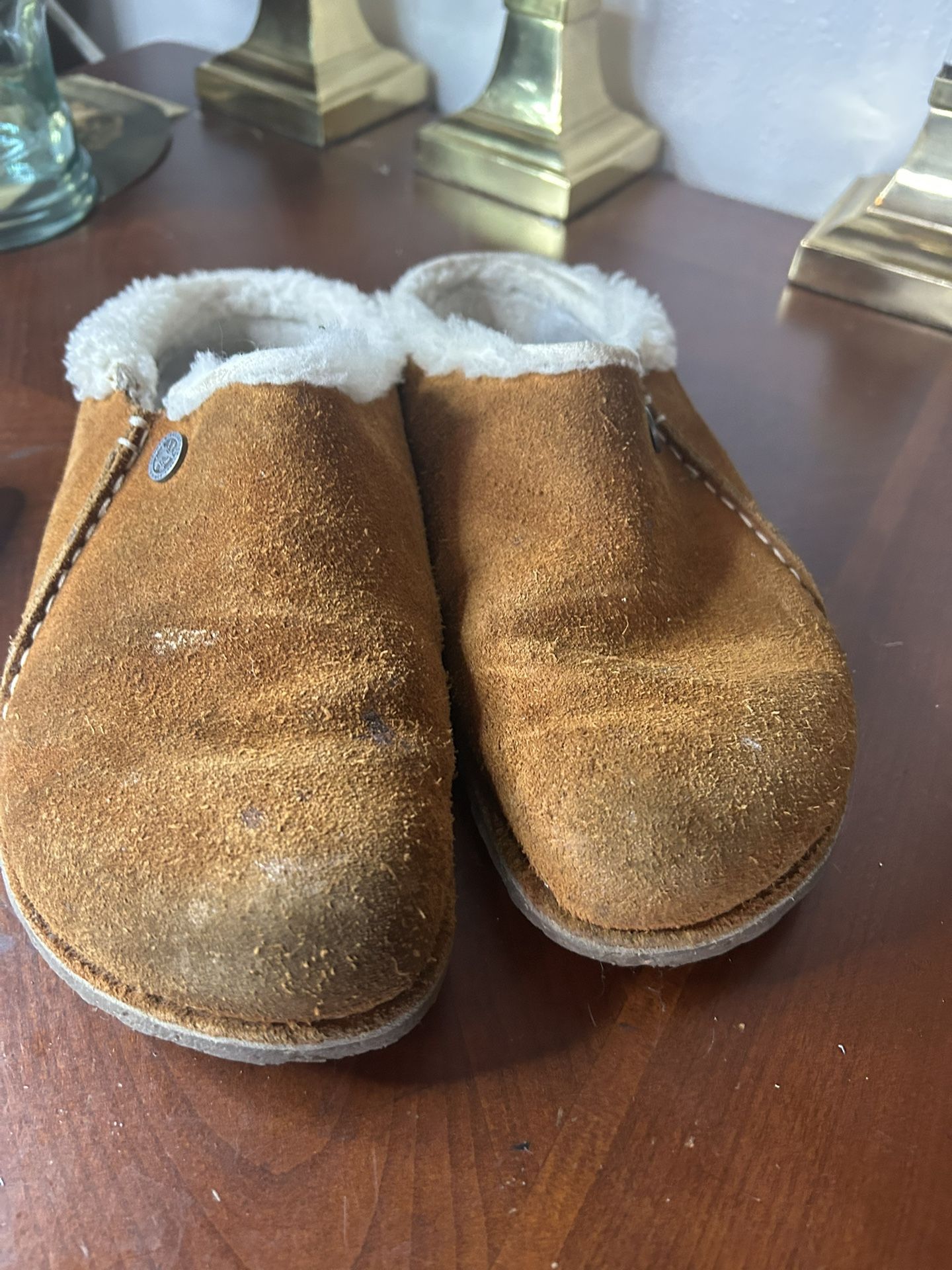 Birkenstock Zermatt Premium Suede Leather - Mink Size EU 38