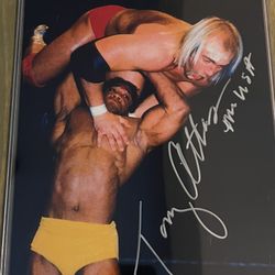 Tony Atlas Mr USA Signed 8x10 With Coa 