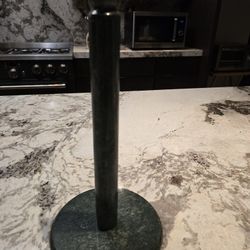 GREEN MARBLE PAPER TOWEL HOLDER