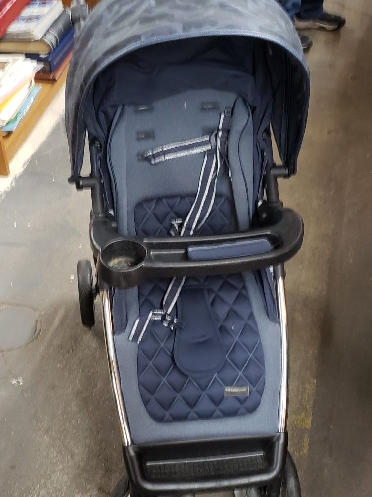 Baby Boy Monbebe Stroller. Used, Very Good. Foldable From Travel System