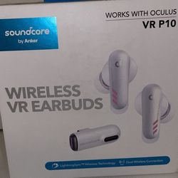 Soundcore by Anker VR P10 True Bluetooth and Wireless Gaming Earbuds for Quest 2 - White