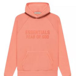 Coral essential hoodie XS-XL