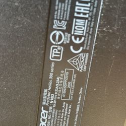 Predator Gaming Laptop 