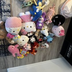 Clothes and Plushies