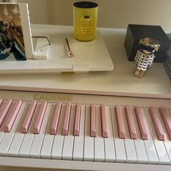 Piano with PINK KEYS!!!