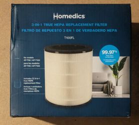 Homedics 3 in 1 True HEPA Replacement Filter T100FL