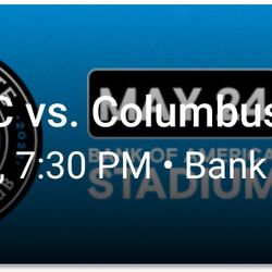 SILVER CLUB : FC SOCCER TICKETS  Charlotte VS Columbus