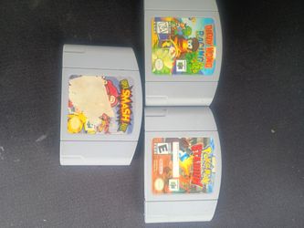 3 Nintendo 64 games bundle