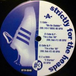 Strictly For The Heads  #3  (12" Record) 