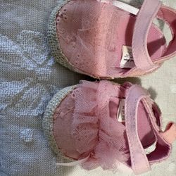 Baby Pink Sandals 3-6 Months
