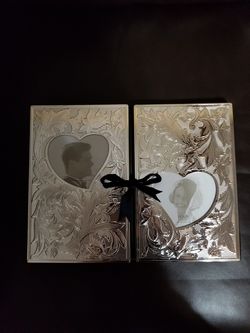 Sterling silver 4x6 photo album
