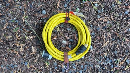 25ft generator Yellow Heavy-Duty Extension Cord 10awg