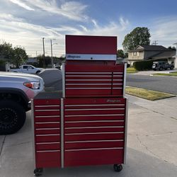 SNAP-ON Rollaway & Top Chest Tool Box Set – Excellent Condition – $2,200