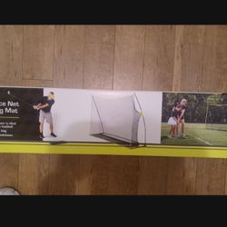 Golf Practice Net With Hitting Mat