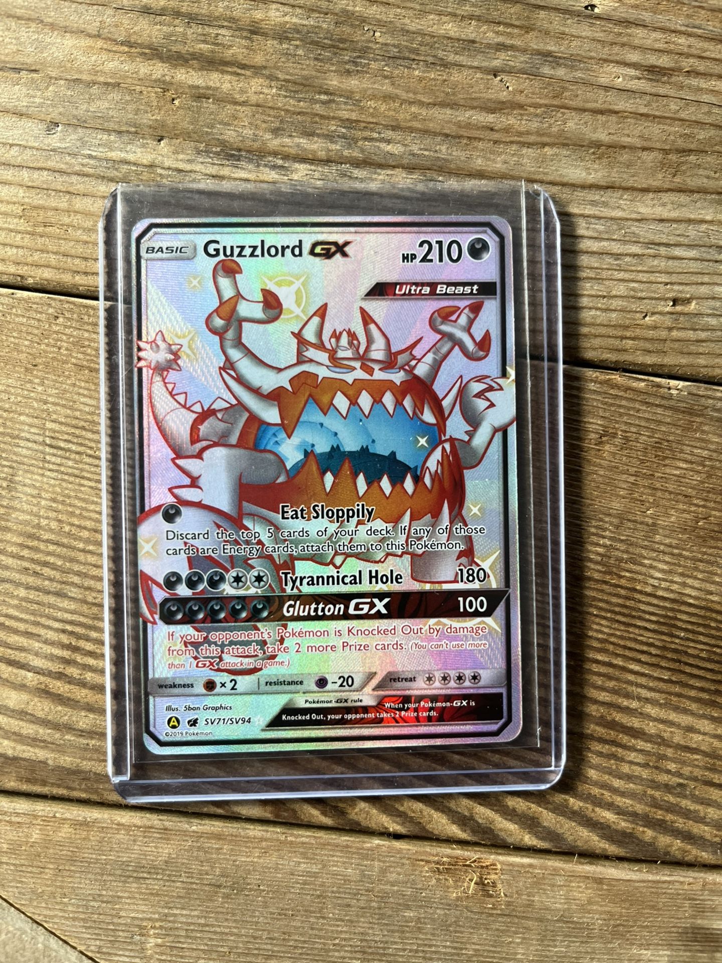 Mavin  Guzzlord Gx Shiny JAPANESE - Ultra Shiny 232/150 Carta