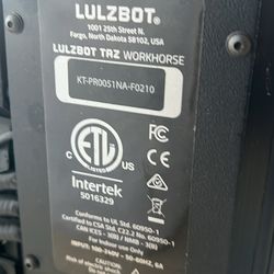Lulzbot 3D printer