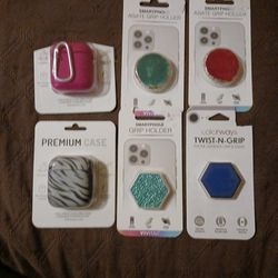 New Premium EARBUD CASES and Grop Holders  $5 Each