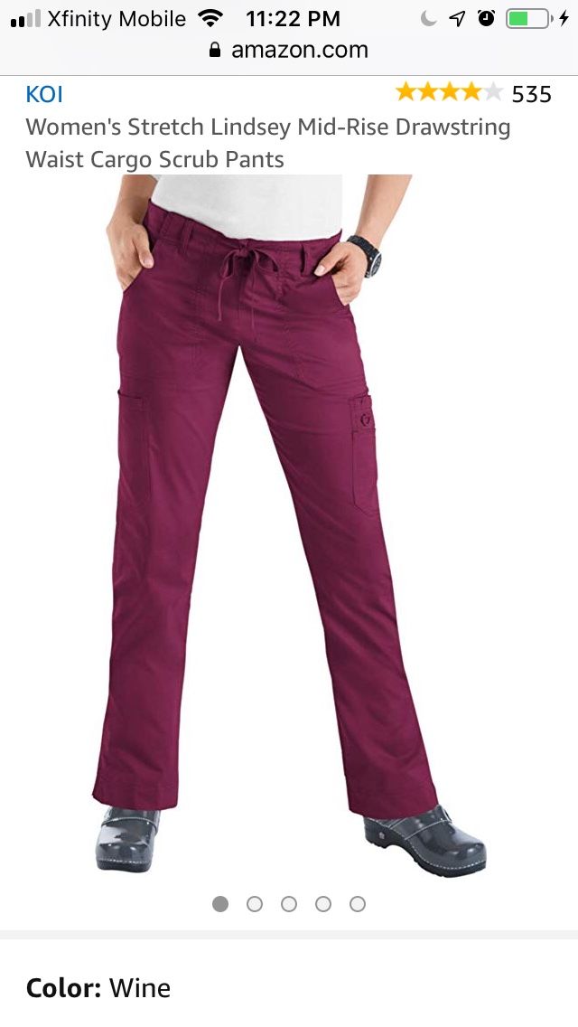 Brand new Koi scrub pants size S petite