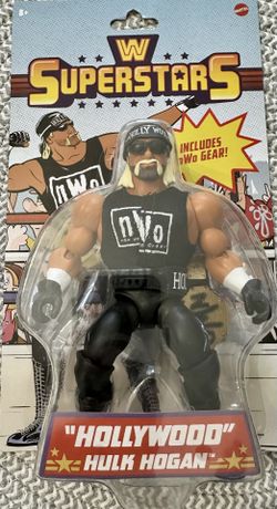 WWE Superstars) NWO Hollywood Hulk Hogan Exclusive Toy Wrestling Action Figure